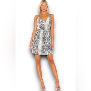 Sanctuary “Wrap it Up” Wrap Dress in Queen Snake